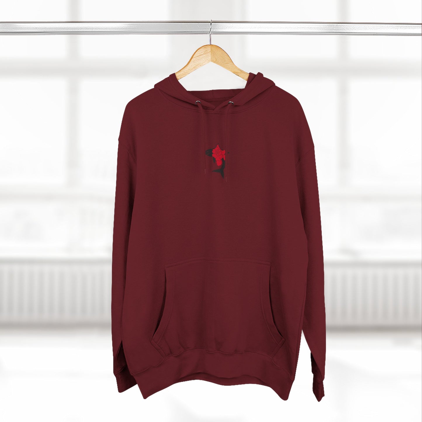 Saku Same - Eva - Retro Manga Girl Graphic Hoodie with Japanese Text