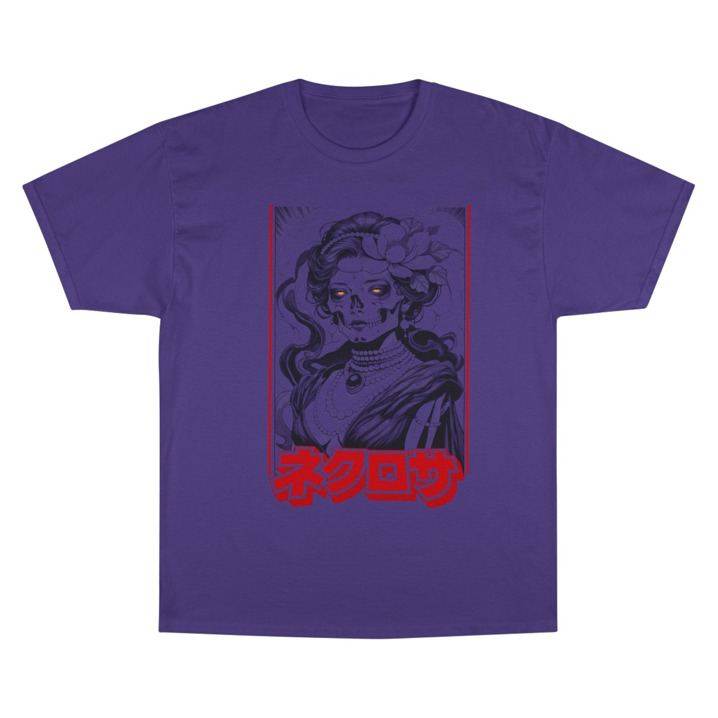 Saku Same Necrosa Japanese Gothic Graphic Tee