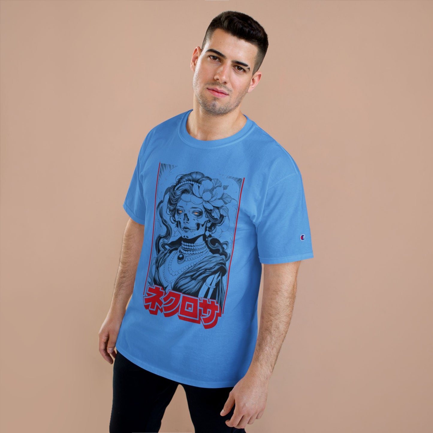 Saku Same Necrosa Japanese Gothic Graphic Tee