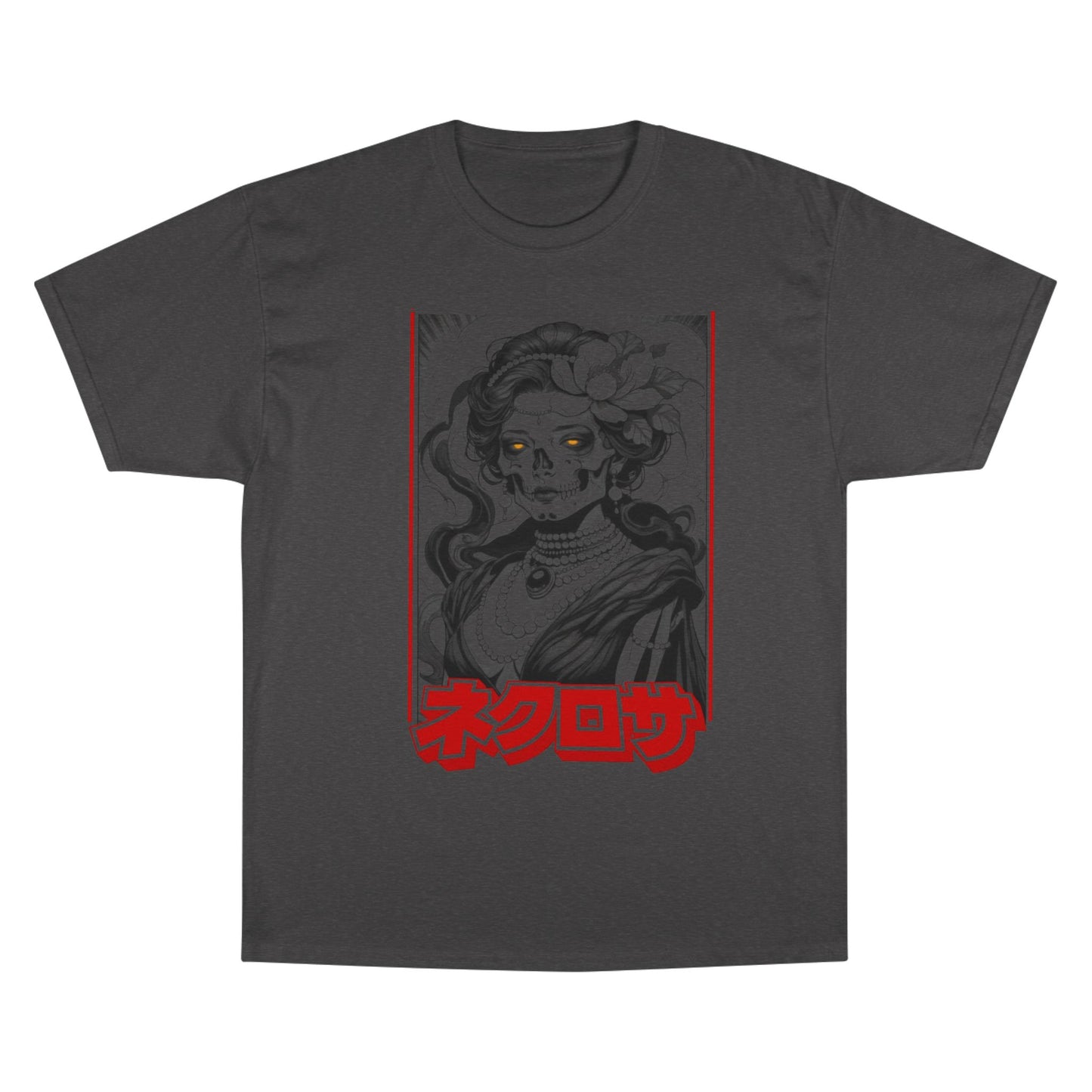Saku Same Necrosa Japanese Gothic Graphic Tee