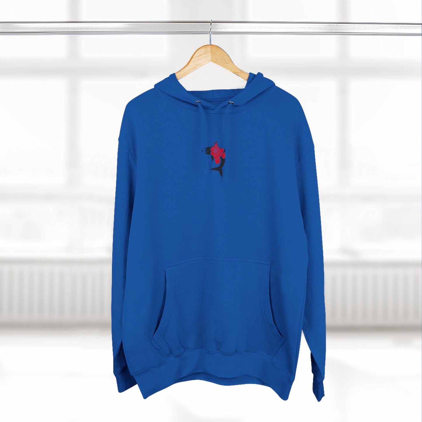 Saku Same - Eva - Anime Girl Portrait Hoodie  "エヴァ" Graphic Fleece Hoodie