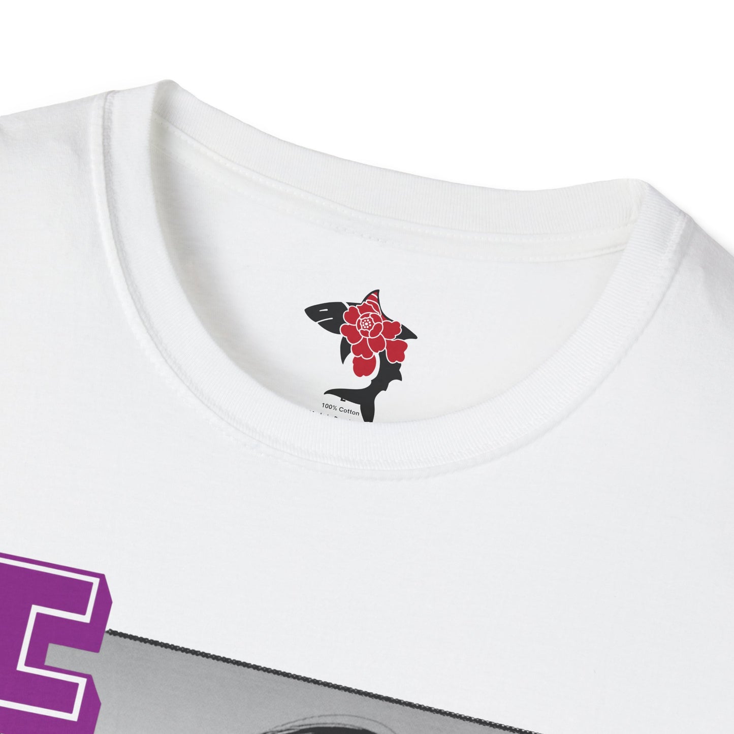 Saku Same - Eva - Anime Girl Portrait T-Shirt with Japanese Text Eva  (エヴァ) — Retro Cool Graphic Tee