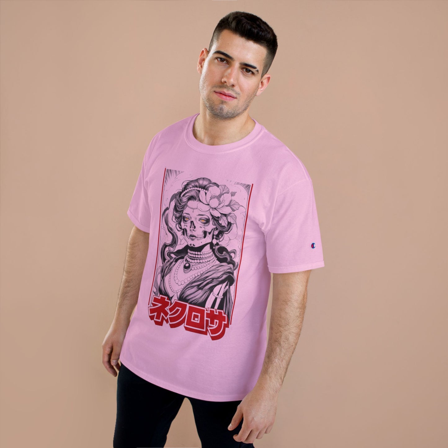 Saku Same Necrosa Japanese Gothic Graphic Tee
