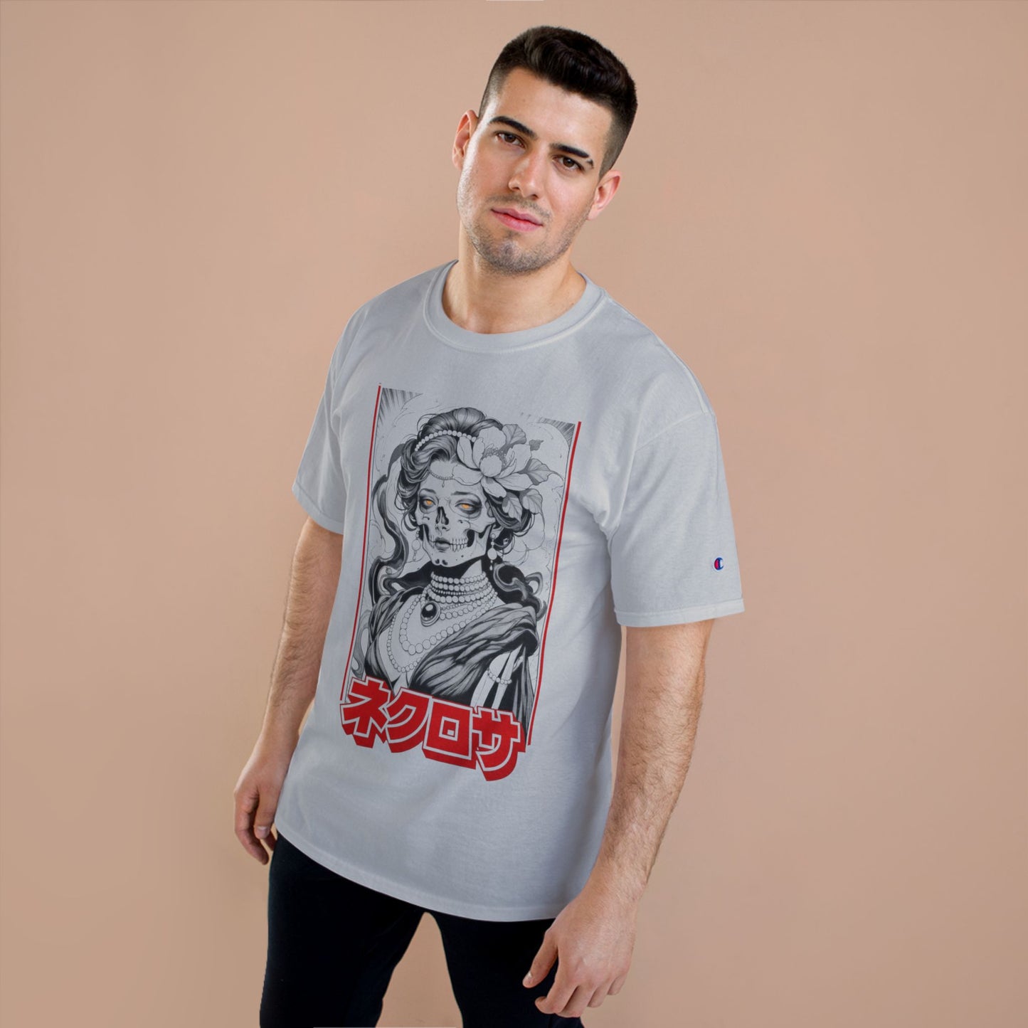 Saku Same Necrosa Japanese Gothic Graphic Tee