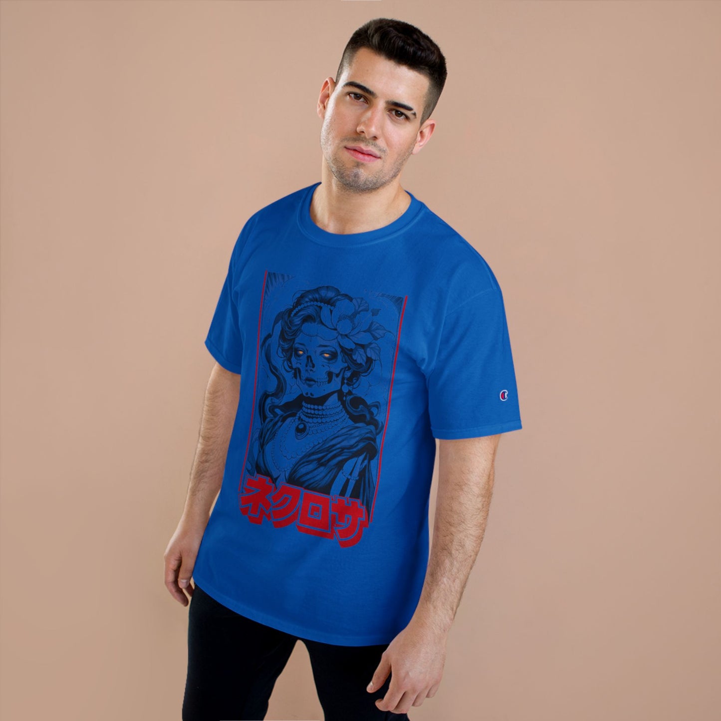 Saku Same Necrosa Japanese Gothic Graphic Tee