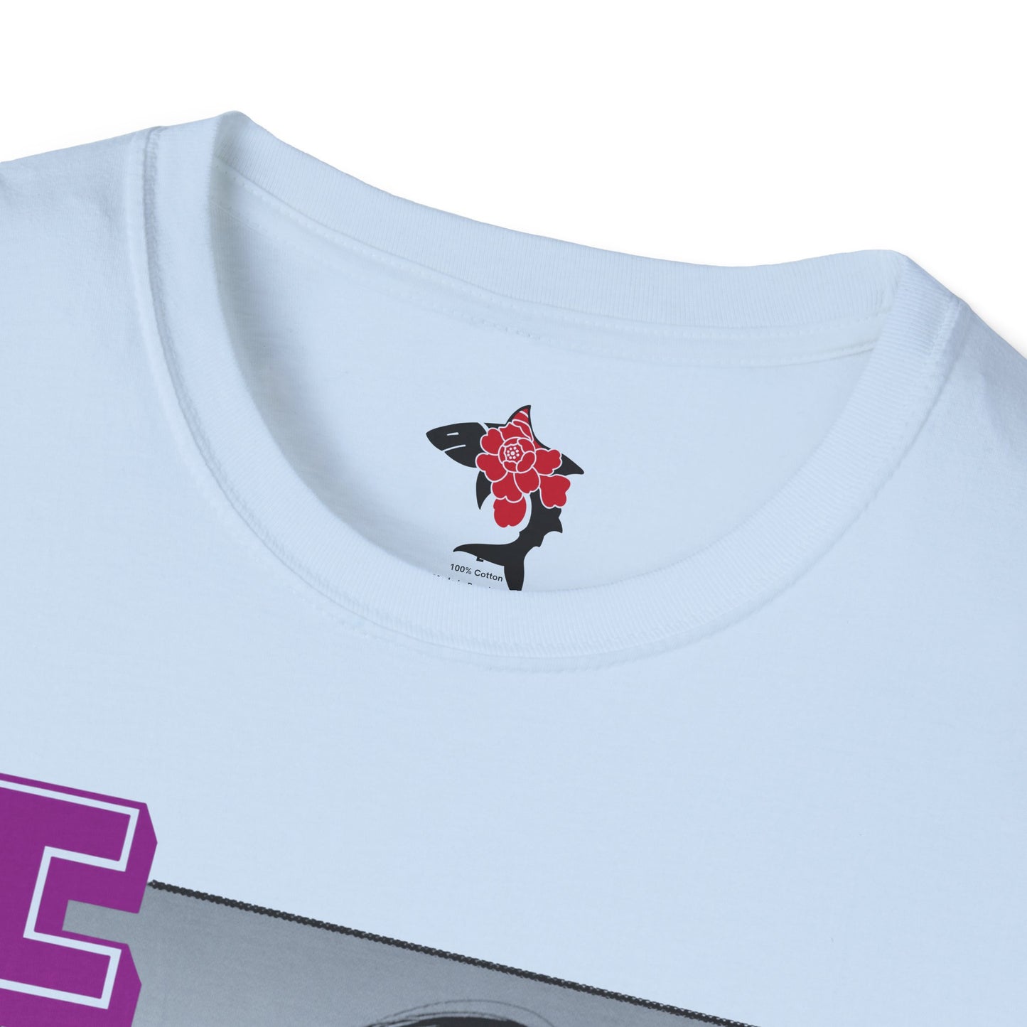 Saku Same - Eva - Anime Girl Portrait T-Shirt with Japanese Text Eva  (エヴァ) — Retro Cool Graphic Tee