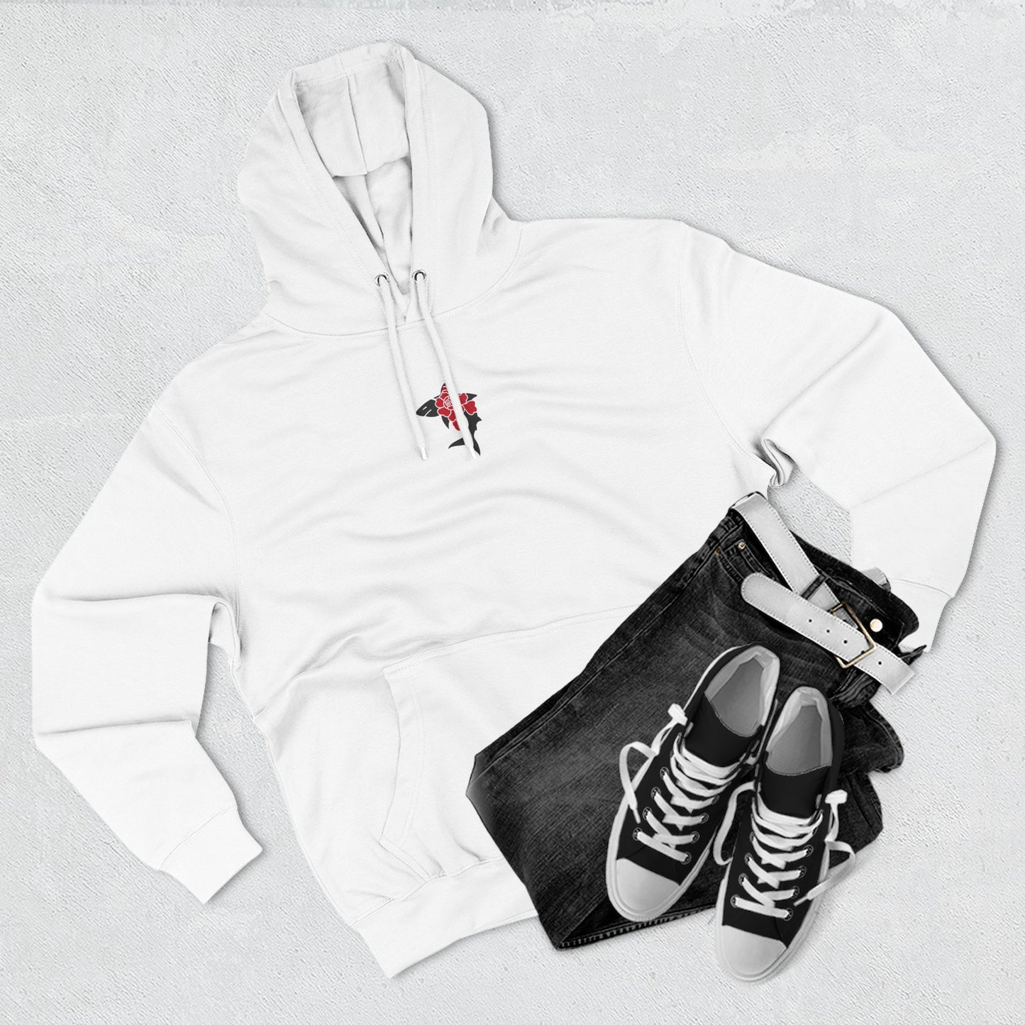 Saku Same - Eva - Retro Manga Girl Graphic Hoodie with Japanese Text