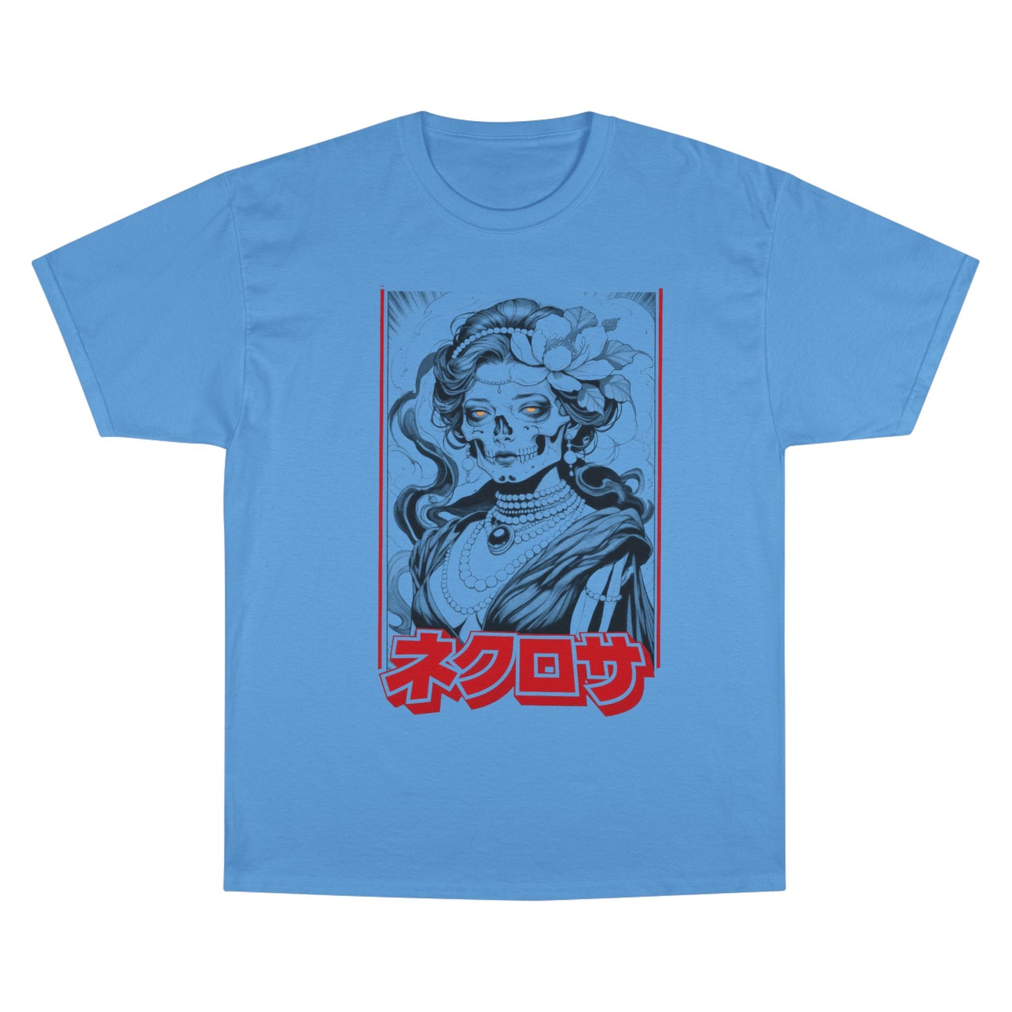 Saku Same Necrosa Japanese Gothic Graphic Tee