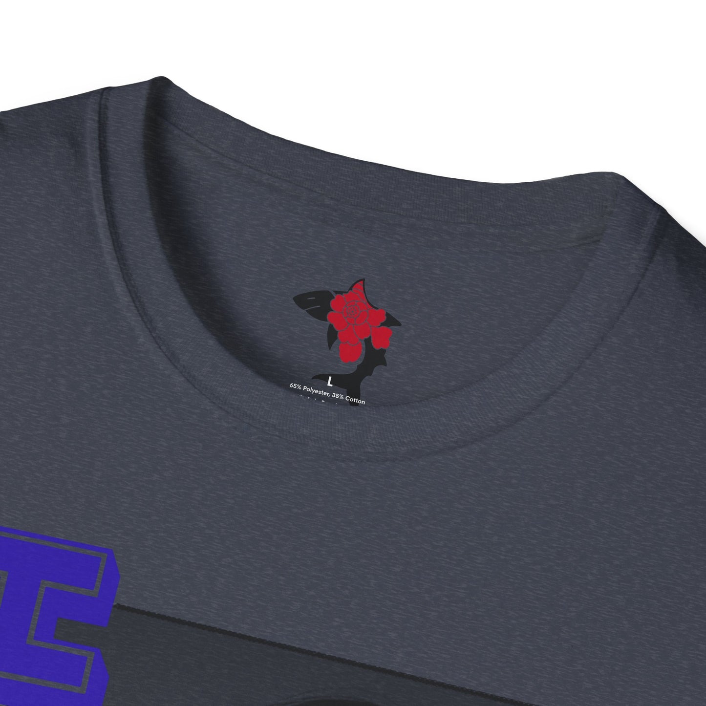 Saku Same - Eva - Anime Girl Graphic Tee with Japanese Text - Eva - 'エヴァ' Portrait T-Shirt
