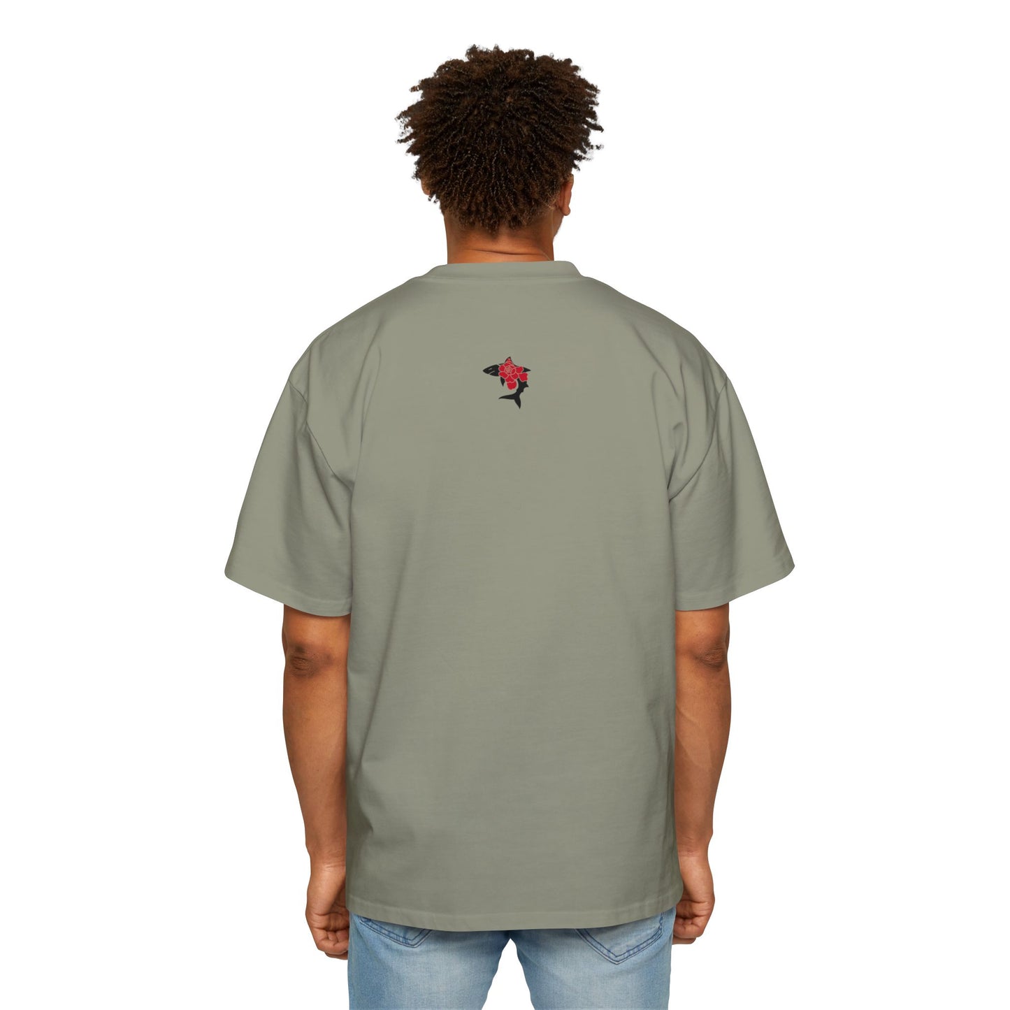 Saku Same "EVA" Japanese Text Oversized T-Shirt