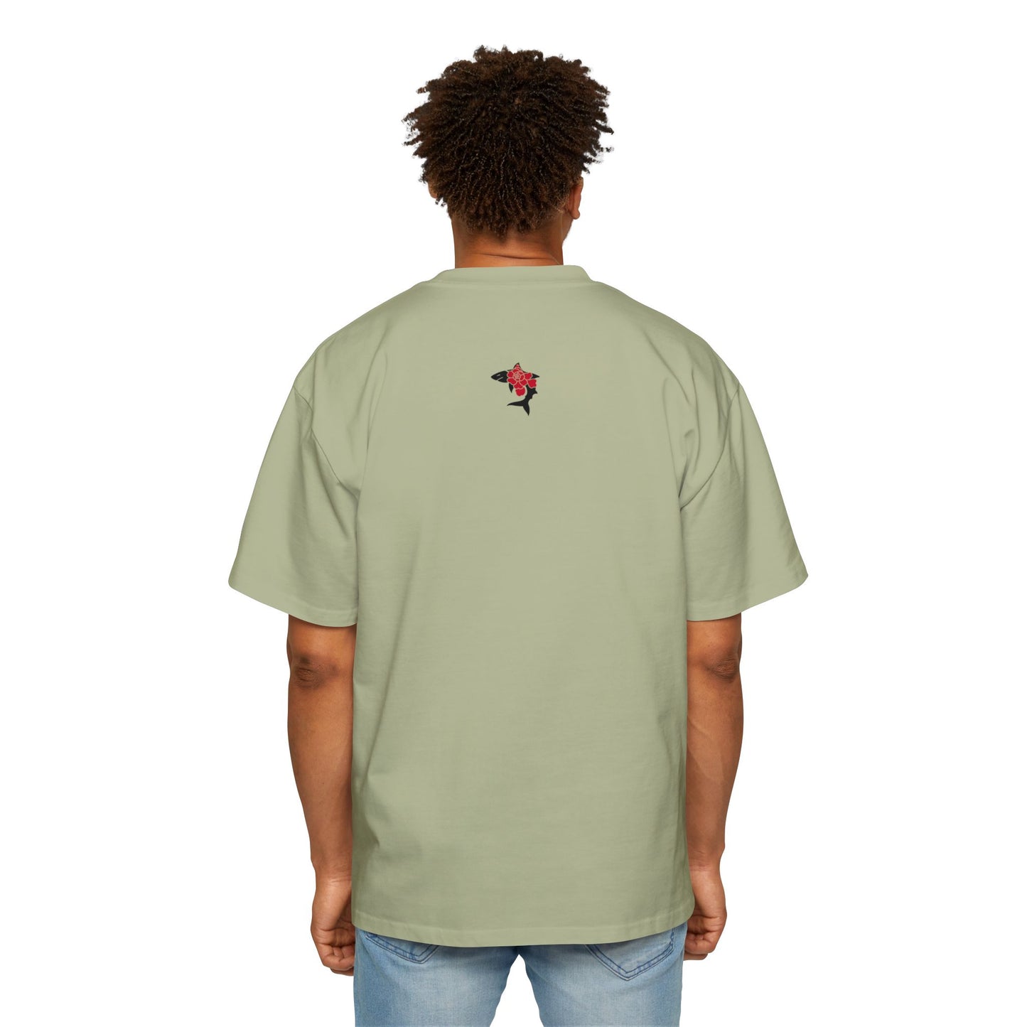 Saku Same "EVA" Japanese Text Oversized T-Shirt