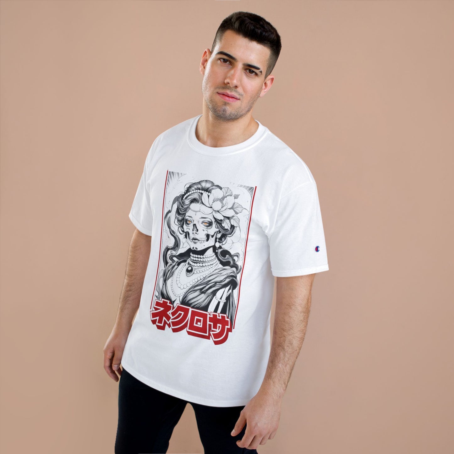 Saku Same Necrosa Japanese Gothic Graphic Tee