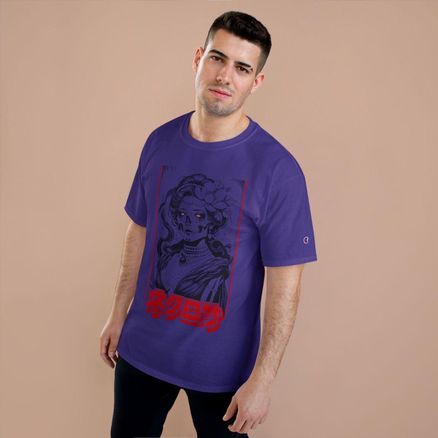 Saku Same Necrosa Japanese Gothic Graphic Tee