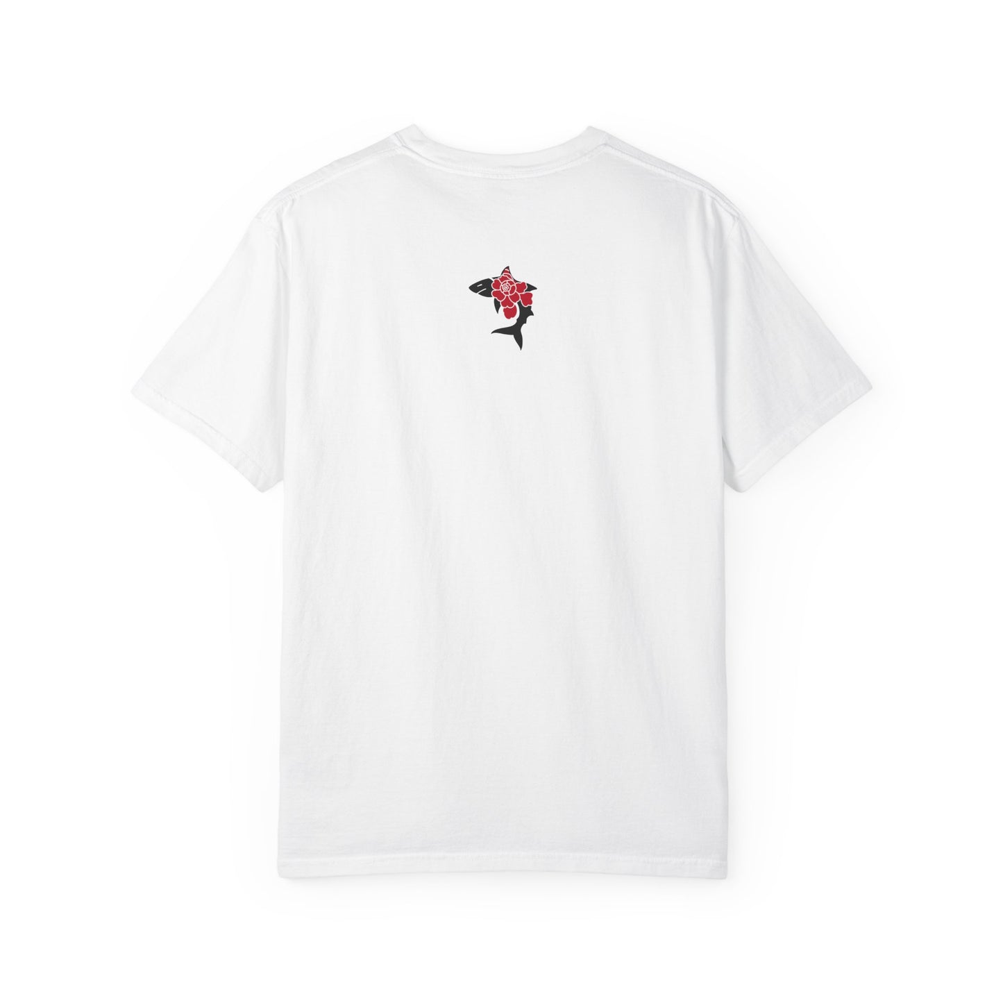 Saku Same - Skull & Rose T-Shirt Japanese Text Graphic Tee
