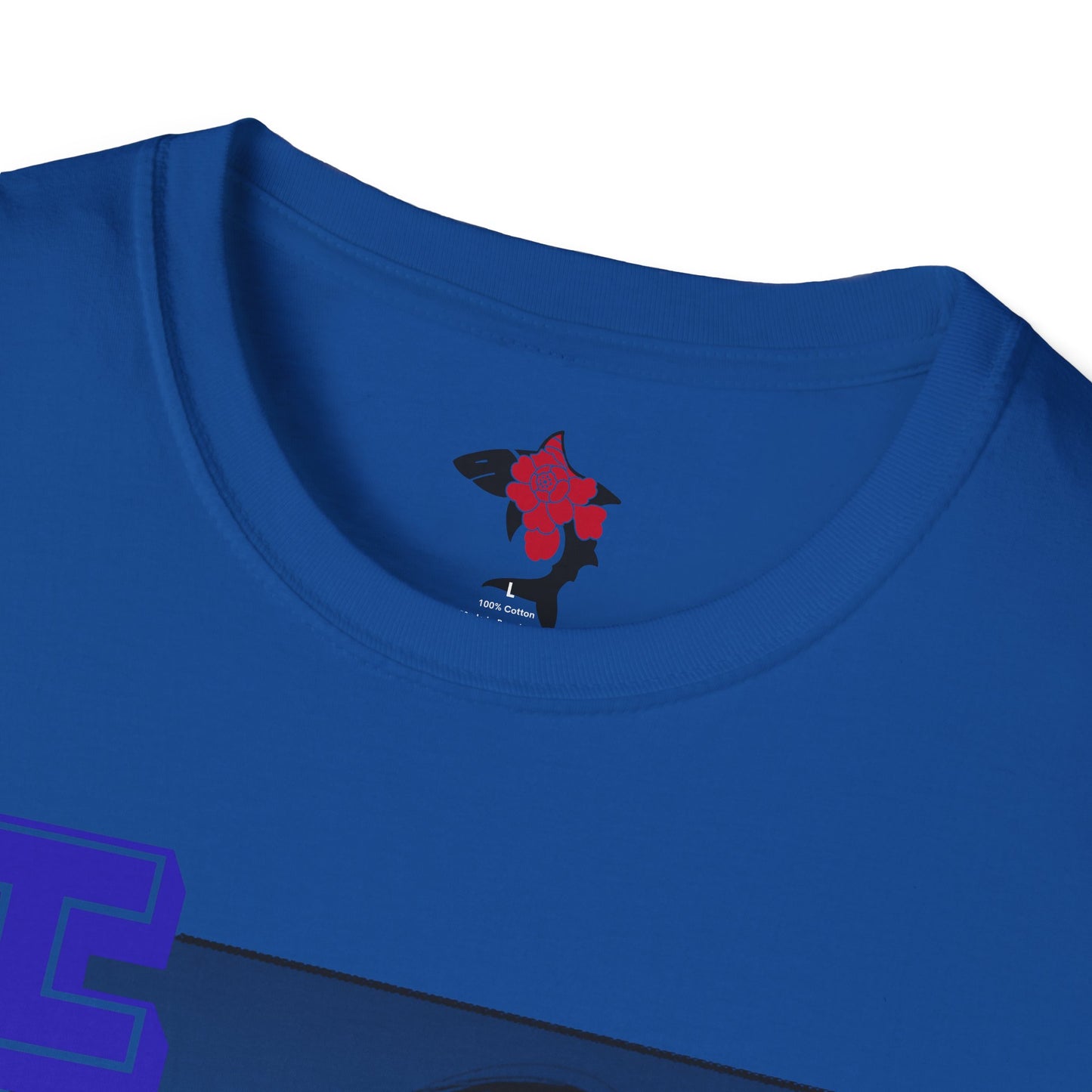 Saku Same - Eva - Anime Girl Graphic Tee with Japanese Text - Eva - 'エヴァ' Portrait T-Shirt
