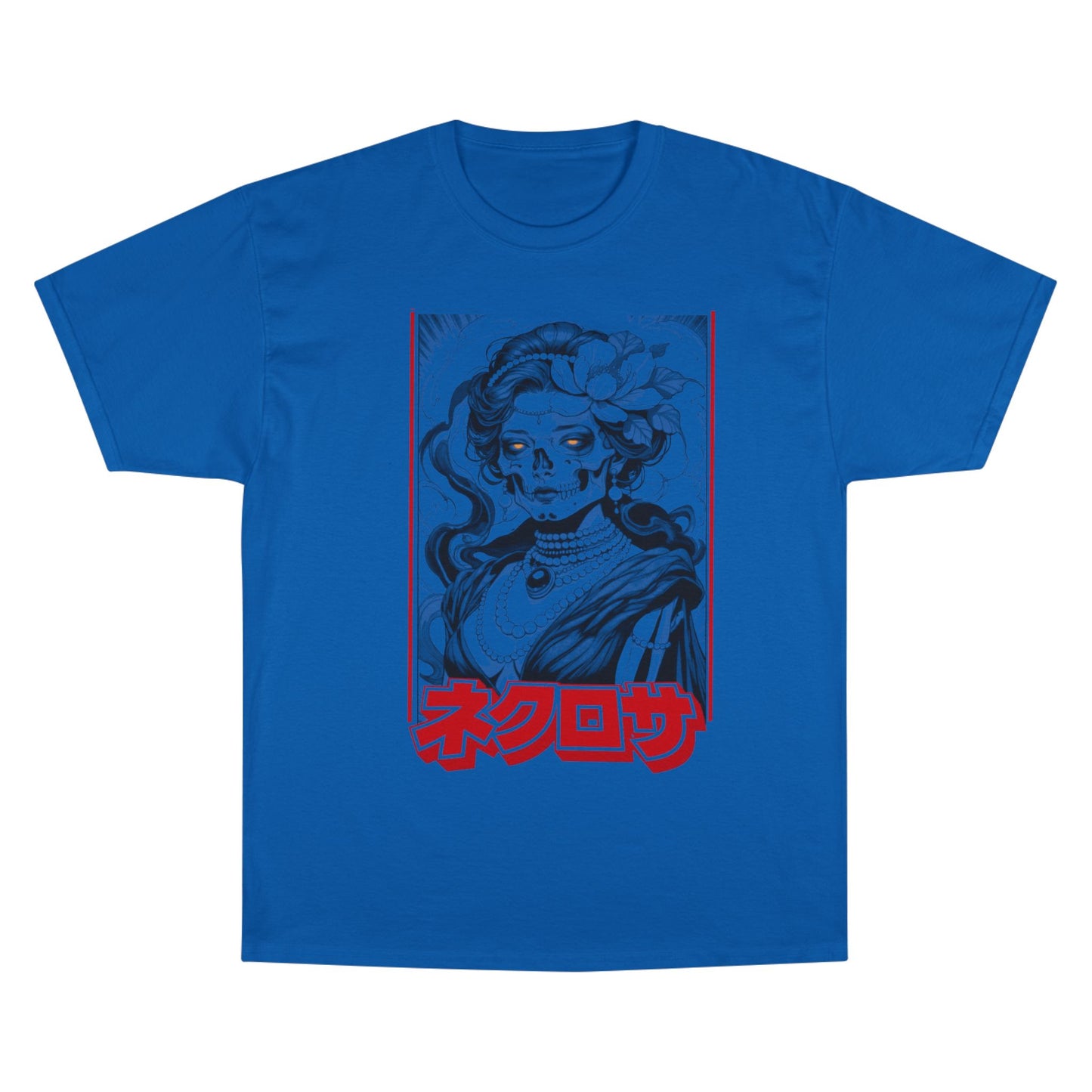 Saku Same Necrosa Japanese Gothic Graphic Tee