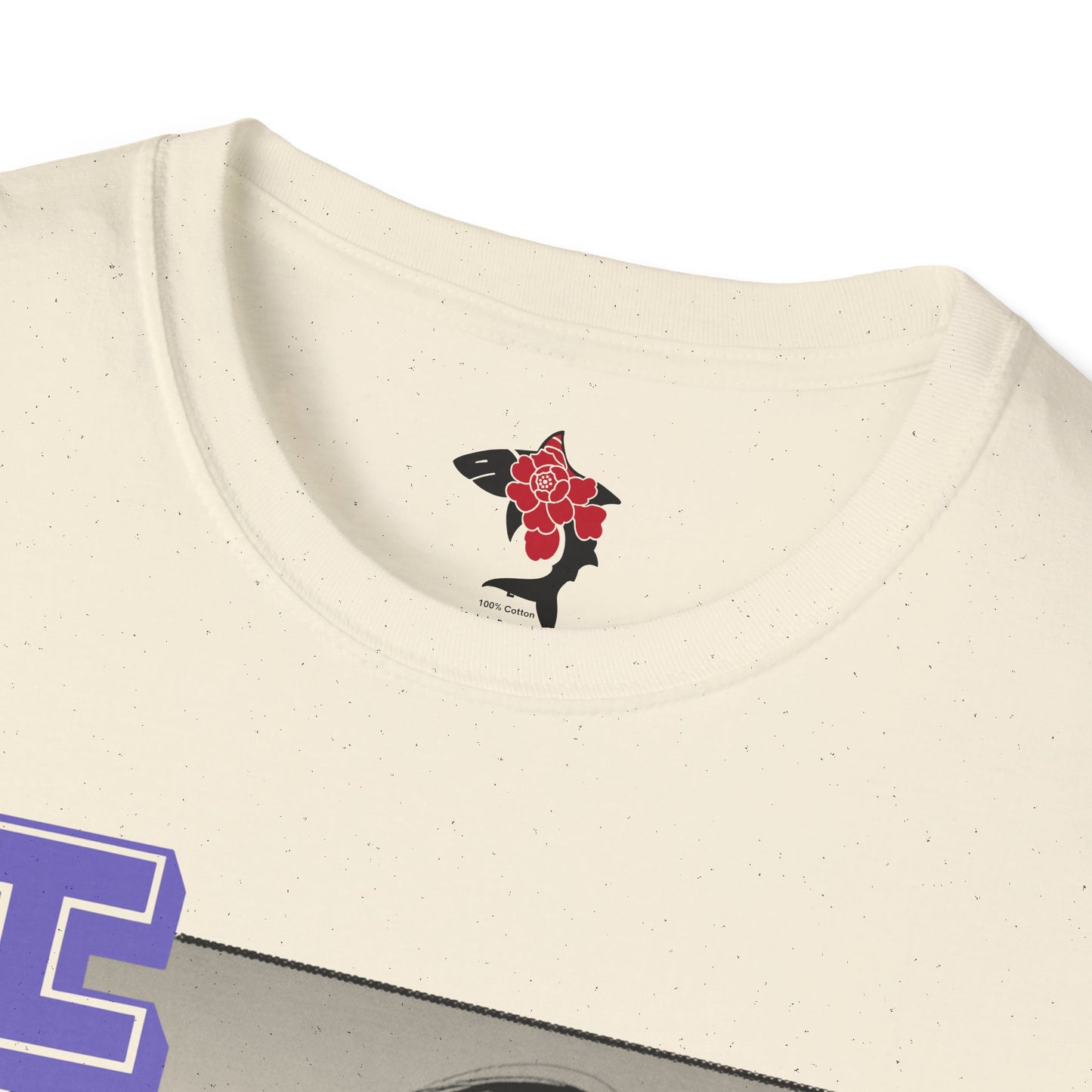 Saku Same - Eva - Anime Girl Graphic Tee with Japanese Text - Eva - 'エヴァ' Portrait T-Shirt