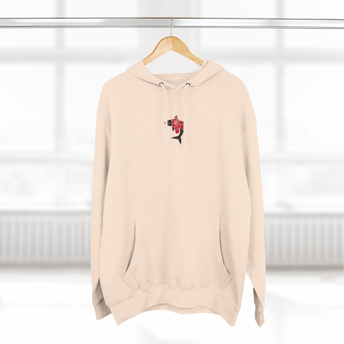 Saku Same - Eva - Anime Girl Portrait Hoodie  "エヴァ" Graphic Fleece Hoodie