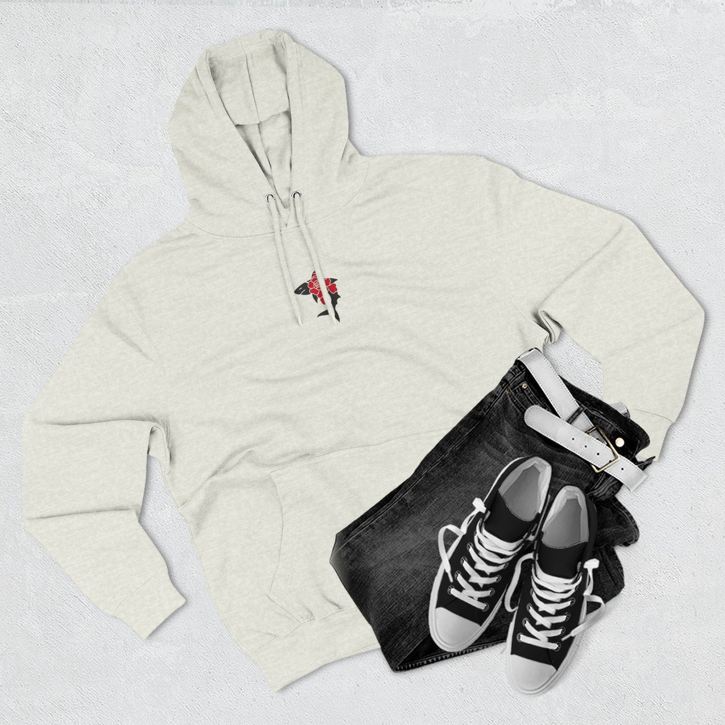 Saku Same - Eva - Retro Manga Girl Graphic Hoodie with Japanese Text