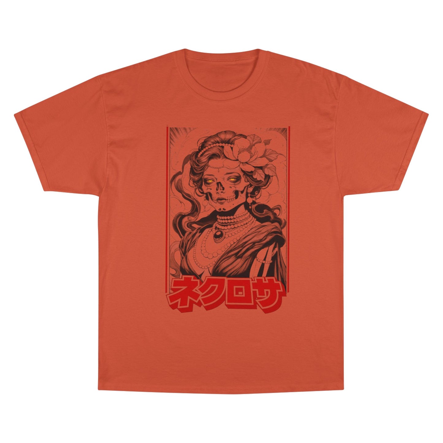 Saku Same Necrosa Japanese Gothic Graphic Tee