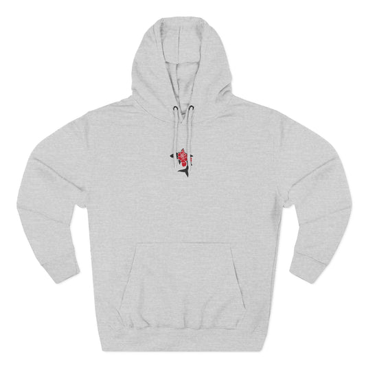 Saku Same - Eva - Anime Girl Portrait Hoodie  "エヴァ" Graphic Fleece Hoodie