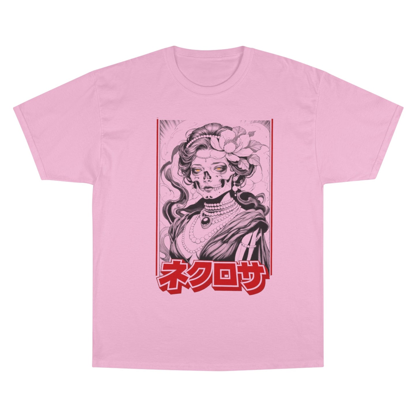 Saku Same Necrosa Japanese Gothic Graphic Tee