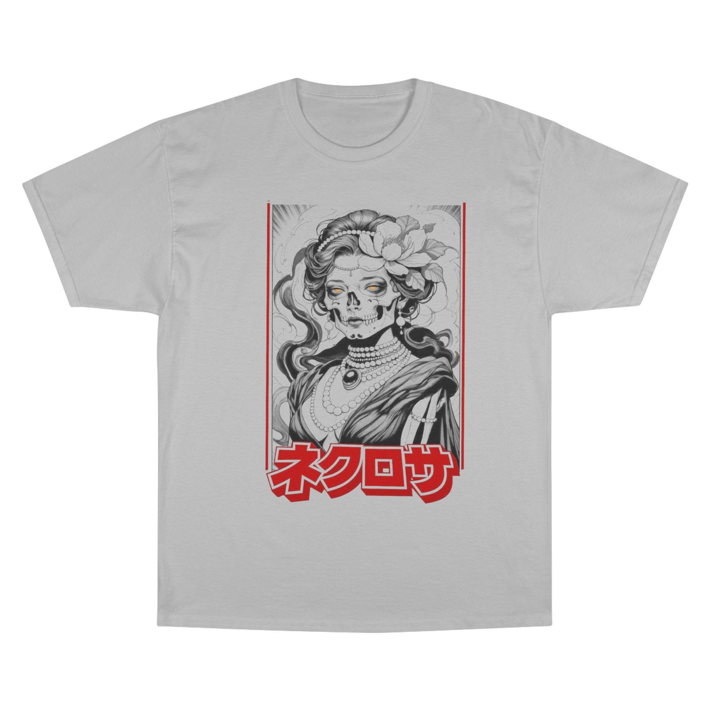 Saku Same Necrosa Japanese Gothic Graphic Tee