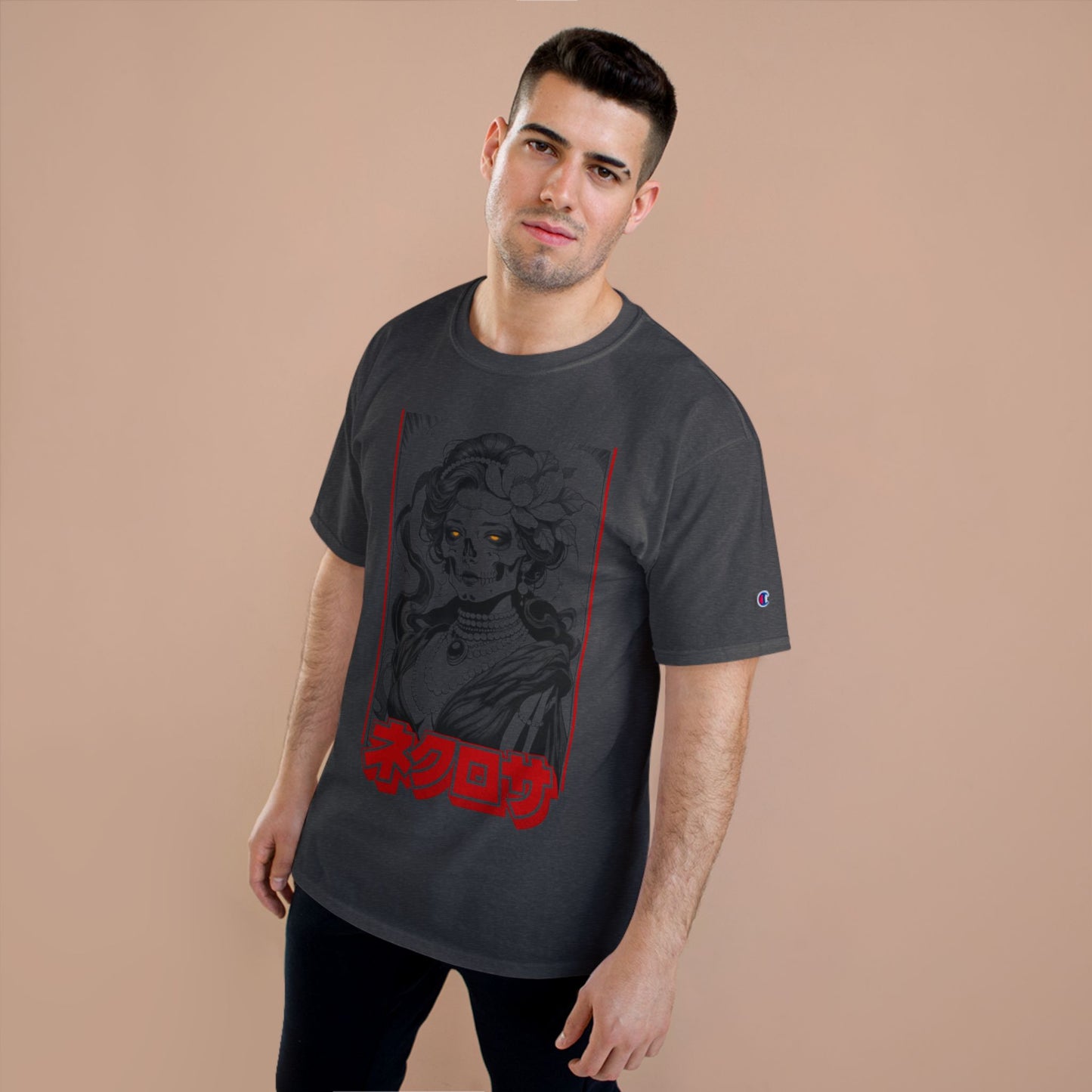 Saku Same Necrosa Japanese Gothic Graphic Tee