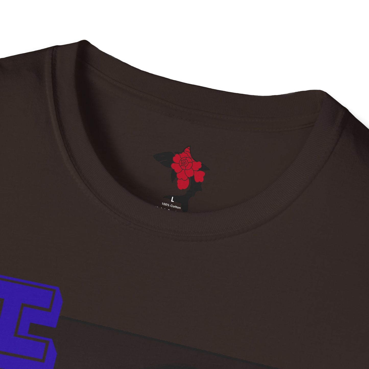 Saku Same - Eva - Anime Girl Graphic Tee with Japanese Text - Eva - 'エヴァ' Portrait T-Shirt