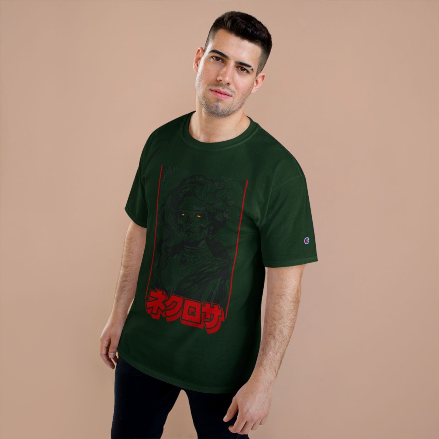 Saku Same Necrosa Japanese Gothic Graphic Tee
