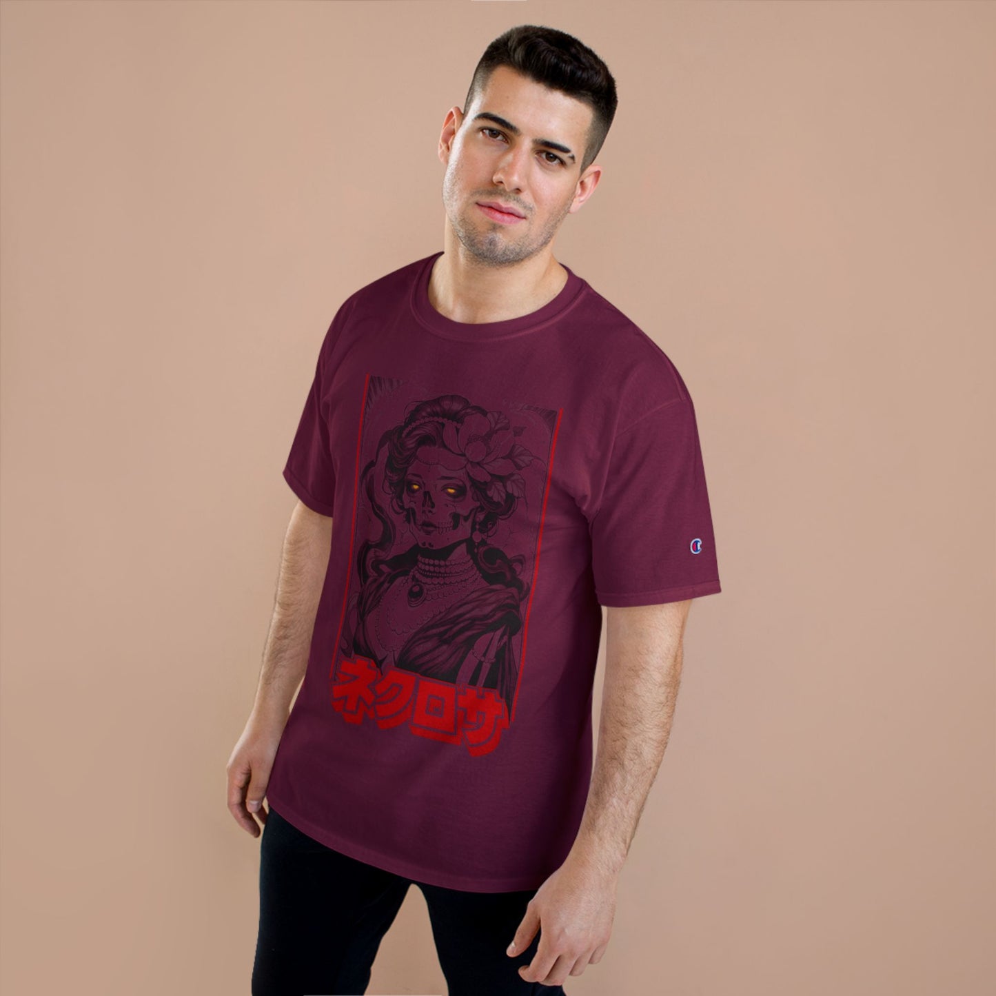 Saku Same Necrosa Japanese Gothic Graphic Tee