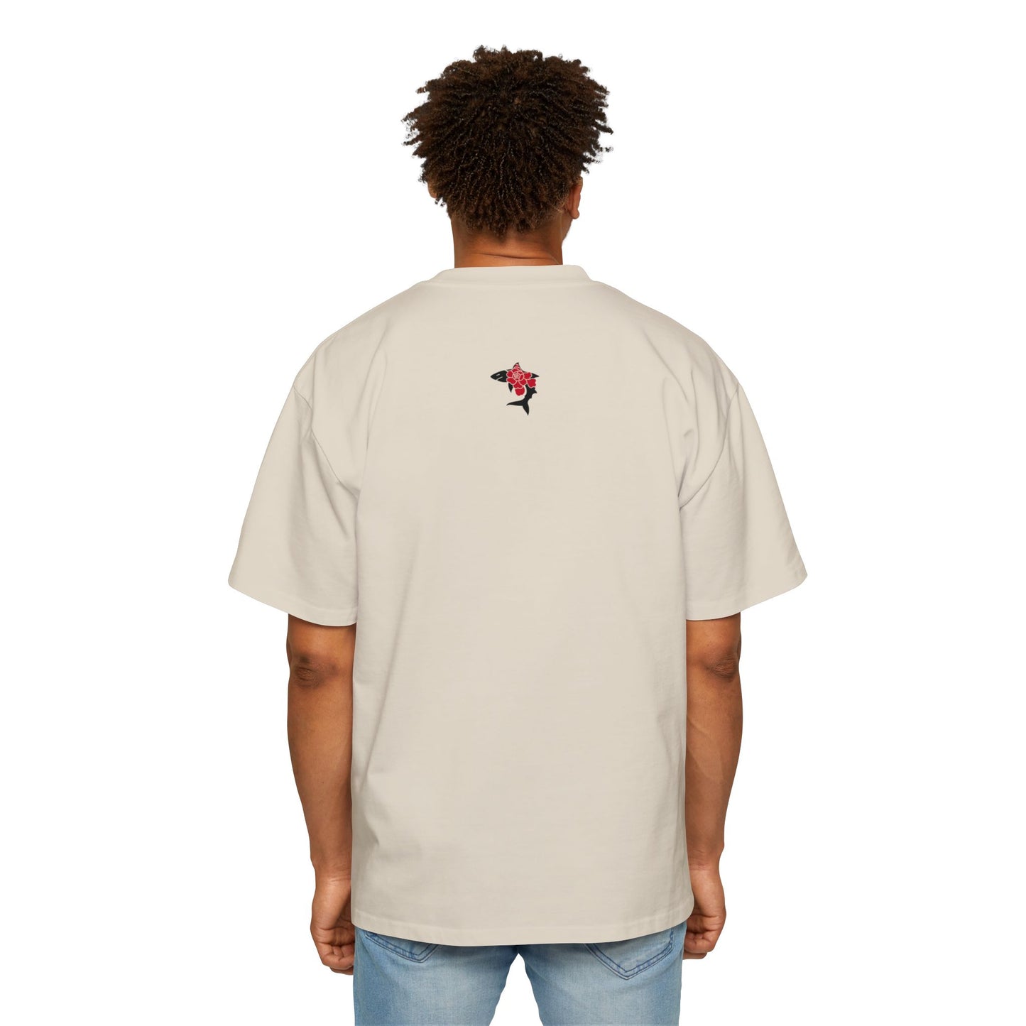 Saku Same "EVA" Japanese Text Oversized T-Shirt
