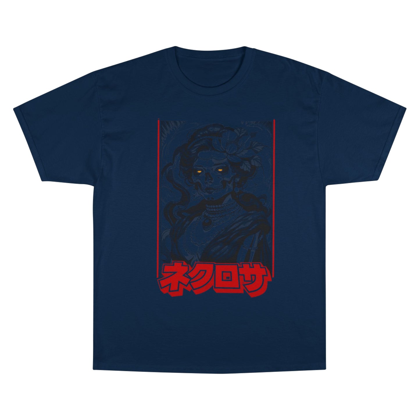 Saku Same Necrosa Japanese Gothic Graphic Tee