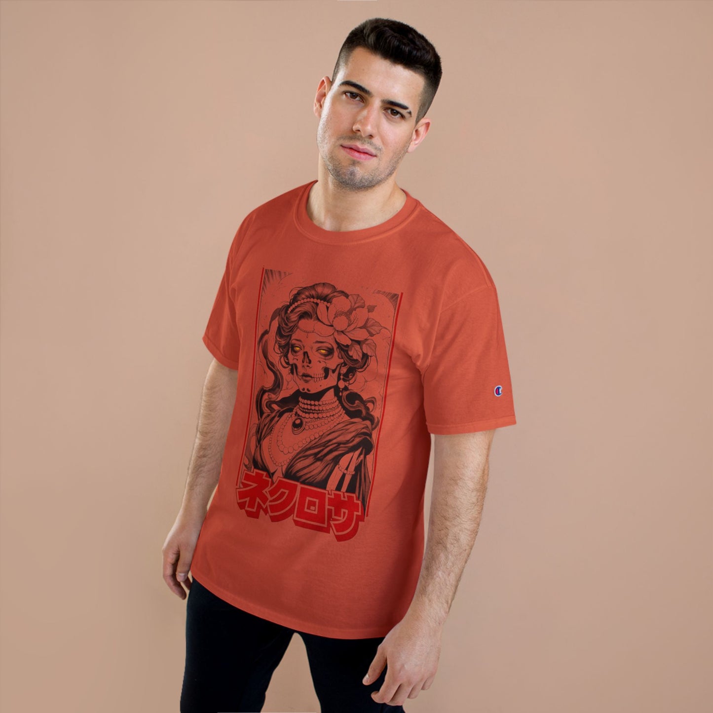 Saku Same Necrosa Japanese Gothic Graphic Tee