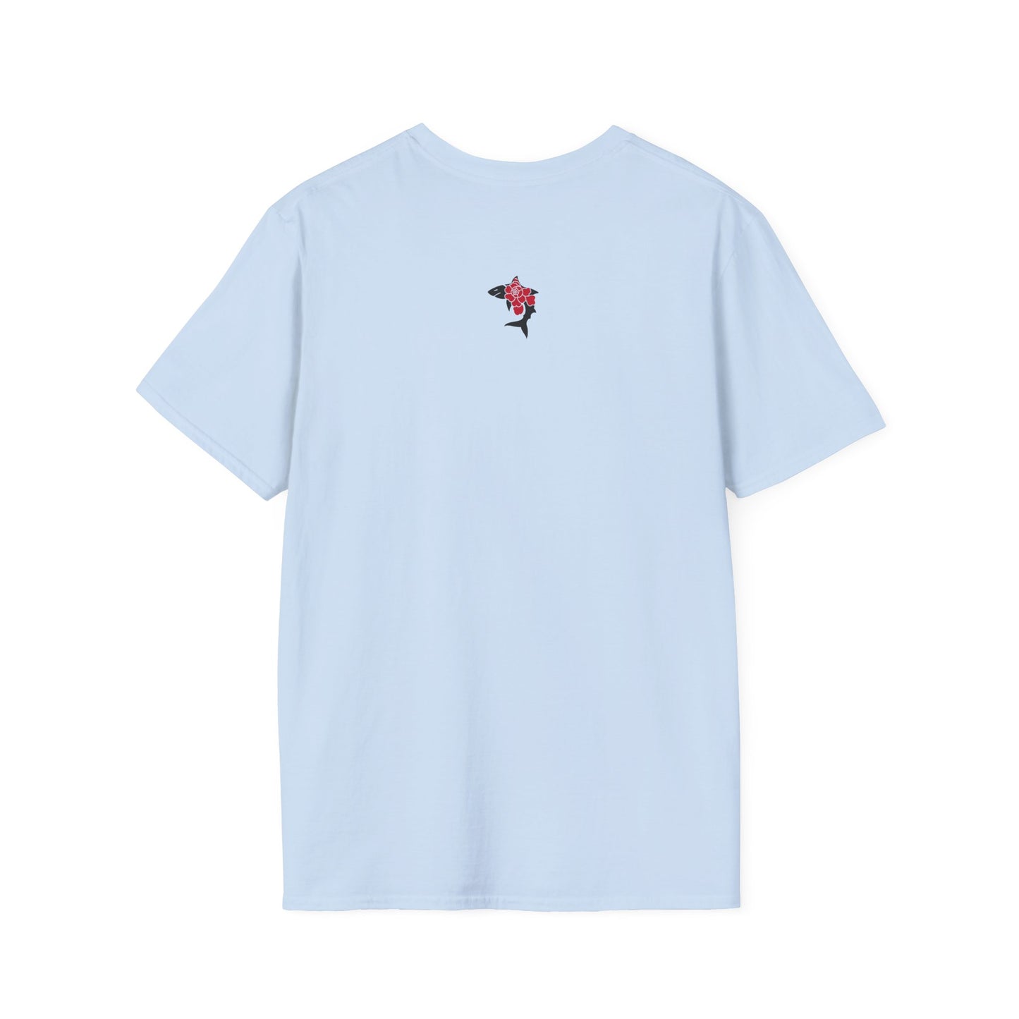 Saku Same - Eva - Anime Heart-Eyed Girl T-Shirt — Japanese Text Graphic Tee